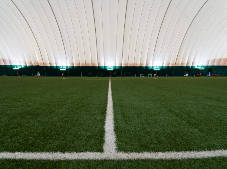 ASB-McM Watford FC Training Ground Air Down Indoor Astroturf Coconut infill pitch
